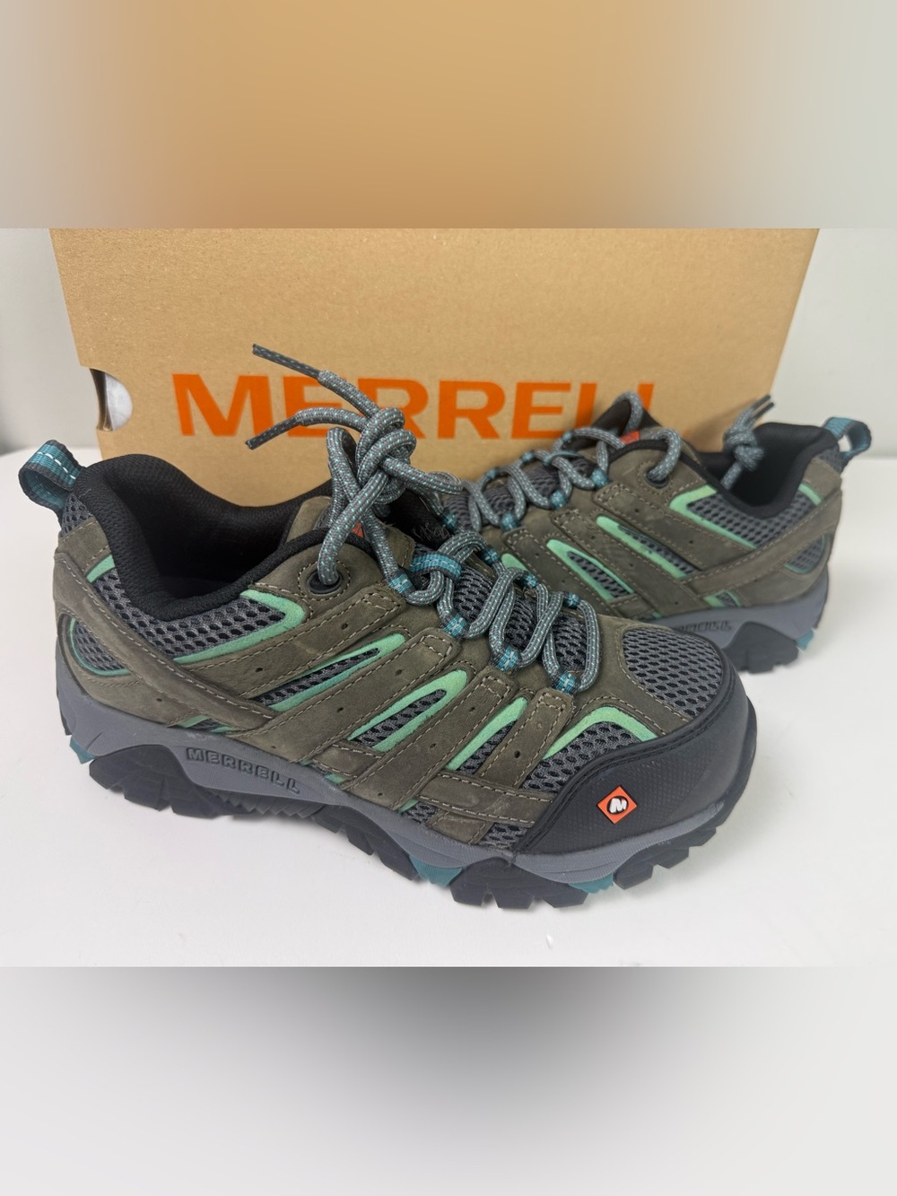 Merrell Vertex Vent CT Composite Toe Safety Toe Womens Shoes Hiking Style NIB